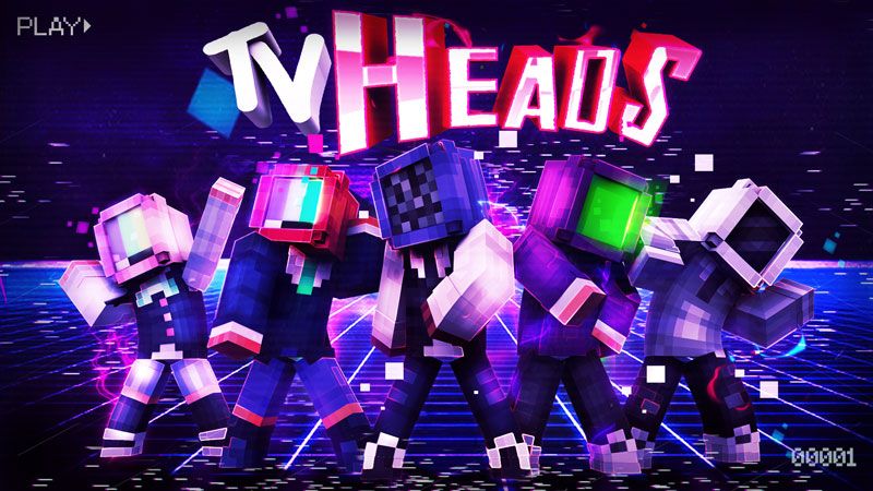 TV Heads on the Minecraft Marketplace by BBB Studios