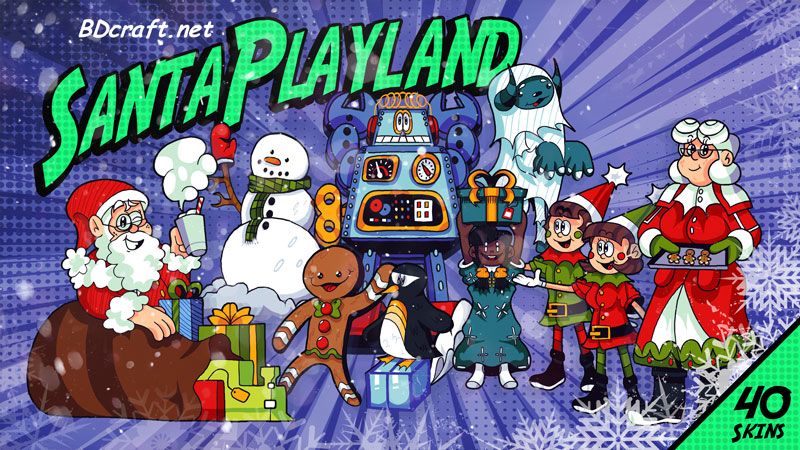 Santa Playland Skins on the Minecraft Marketplace by bdcraft