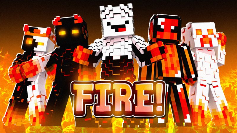 Fire on the Minecraft Marketplace by Big Dye Gaming