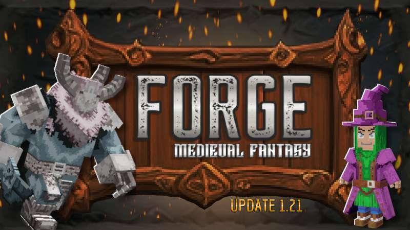 Forge Medieval Fantasy on the Minecraft Marketplace by Big Dye Gaming