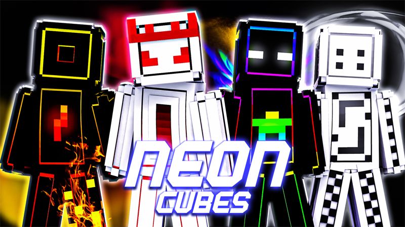 Neon Cubes