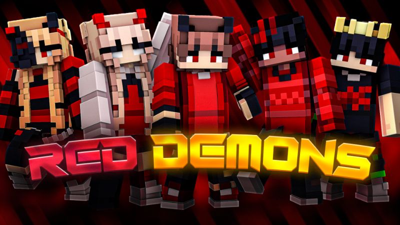 Red Demons on the Minecraft Marketplace by Big Dye Gaming