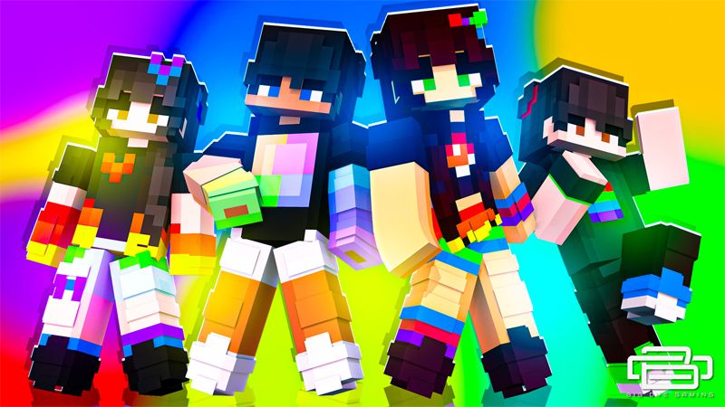 RGB Goth on the Minecraft Marketplace by Big Dye Gaming