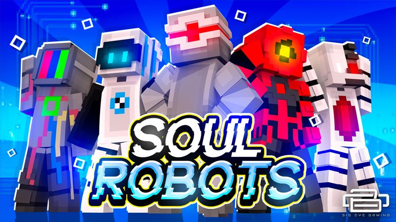 Soul Robots by Big Dye Gaming (Minecraft Skin Pack) - Minecraft Bedrock ...