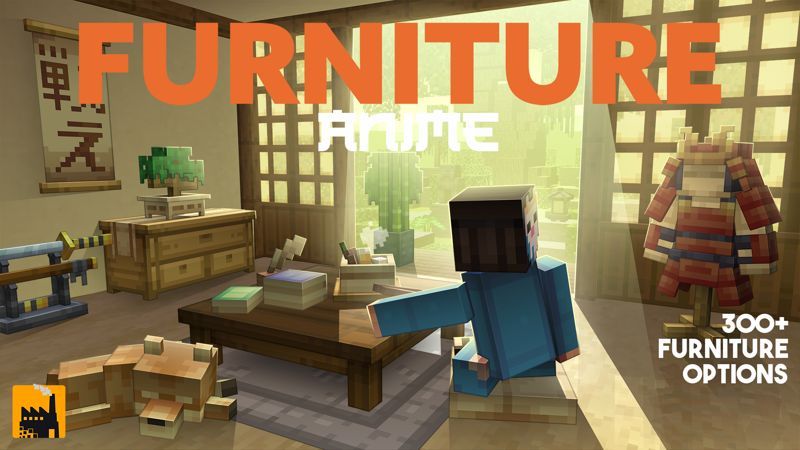 Anime Furniture on the Minecraft Marketplace by block-factory