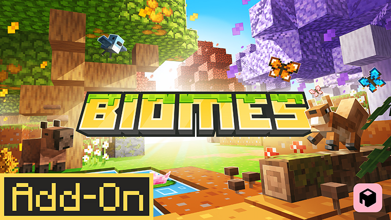 Biomes Add-On on the Minecraft Marketplace by Block Factory