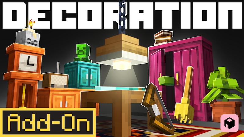 Decoration Add-On on the Minecraft Marketplace by Block Factory