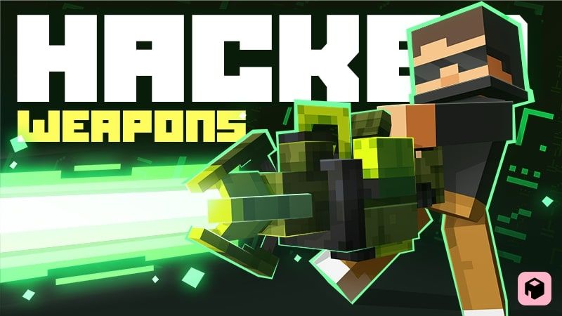 Hacker Weapons on the Minecraft Marketplace by block-factory