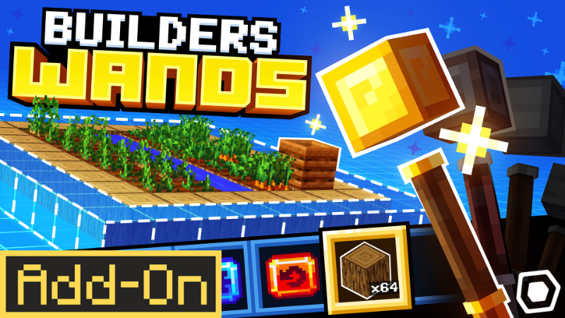 Builders Wands Add-On on the Minecraft Marketplace by Block Studios