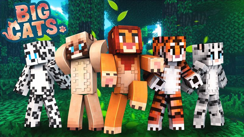 Big Cats on the Minecraft Marketplace by Blockception