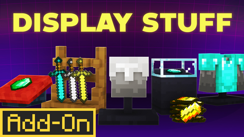 Display Stuff Add-On on the Minecraft Marketplace by Blockception