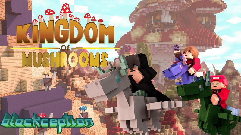 Kingdom of Mushrooms on the Minecraft Marketplace by Blockception