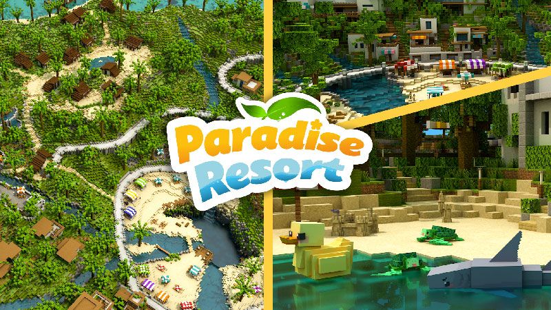 Paradise Resort on the Minecraft Marketplace by Blockception