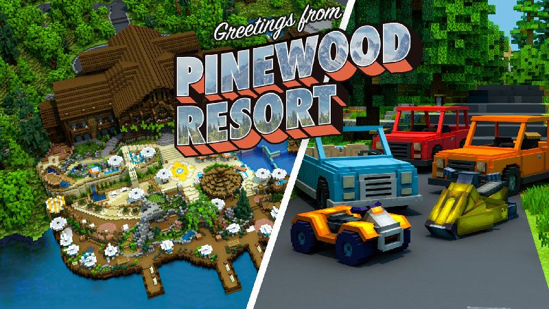 Pinewood Resort on the Minecraft Marketplace by Blockception