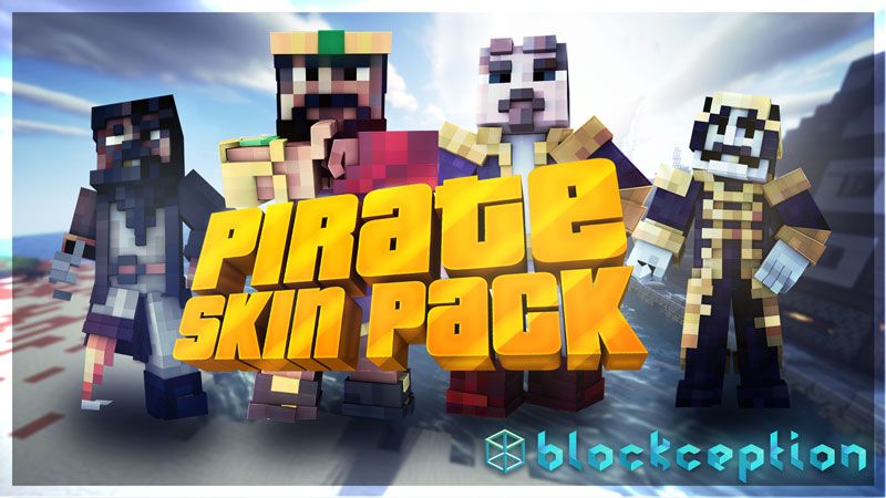 Pirate Skin Pack on the Minecraft Marketplace by Blockception