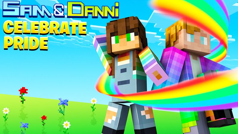 Sam & Danni Celebrate Pride on the Minecraft Marketplace by Blockception