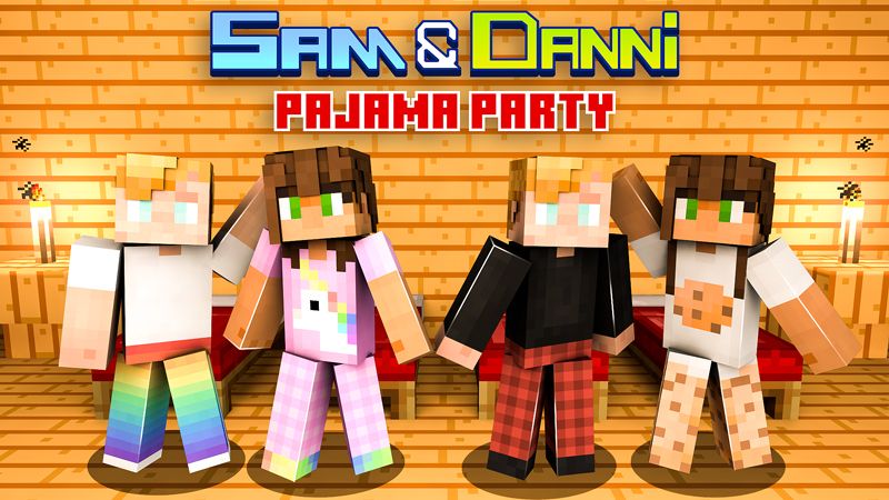 Sam & Danni - Pajama Party on the Minecraft Marketplace by Blockception