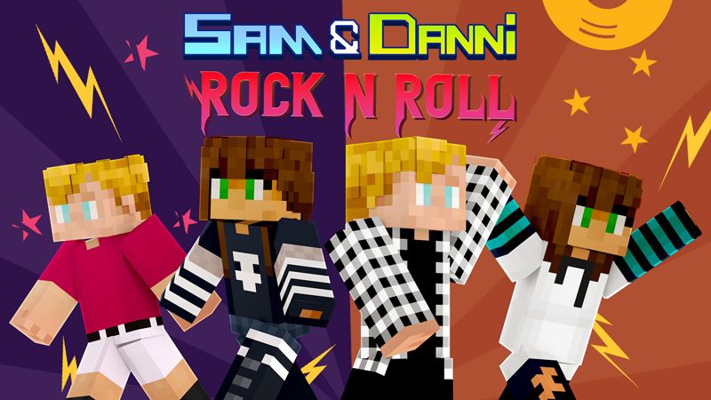 Sam & Danni Rock N Roll on the Minecraft Marketplace by Blockception