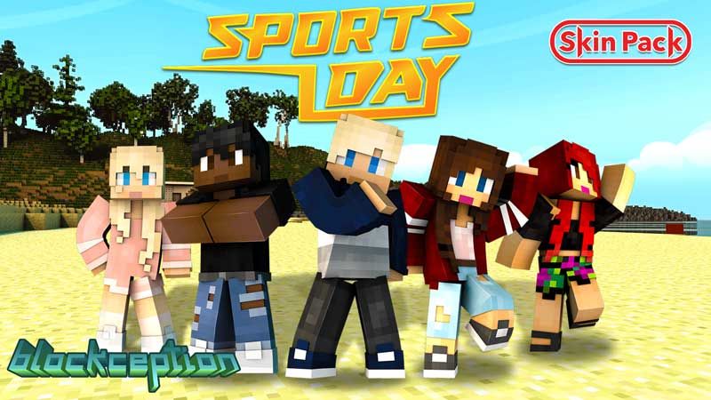 Sports Day Skin Pack on the Minecraft Marketplace by Blockception