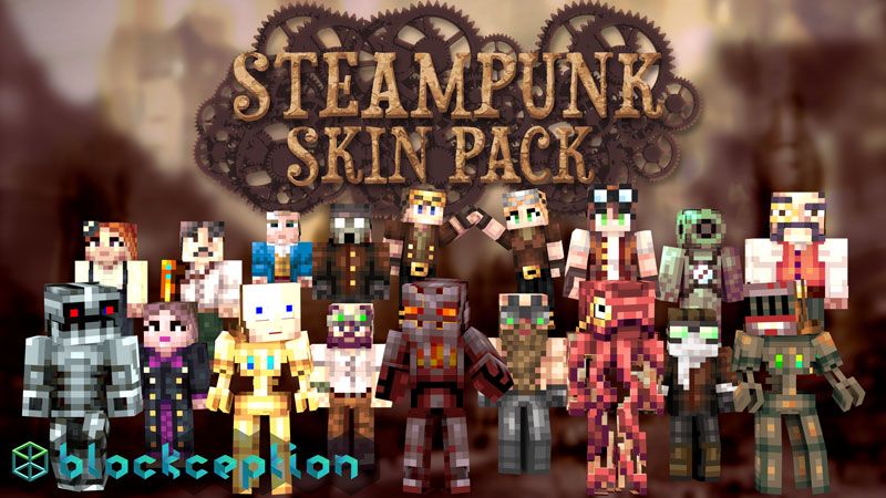 Steampunk Skin Pack on the Minecraft Marketplace by Blockception