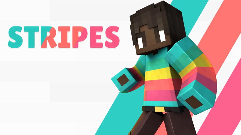 Stripes Skin Pack on the Minecraft Marketplace by Blockception