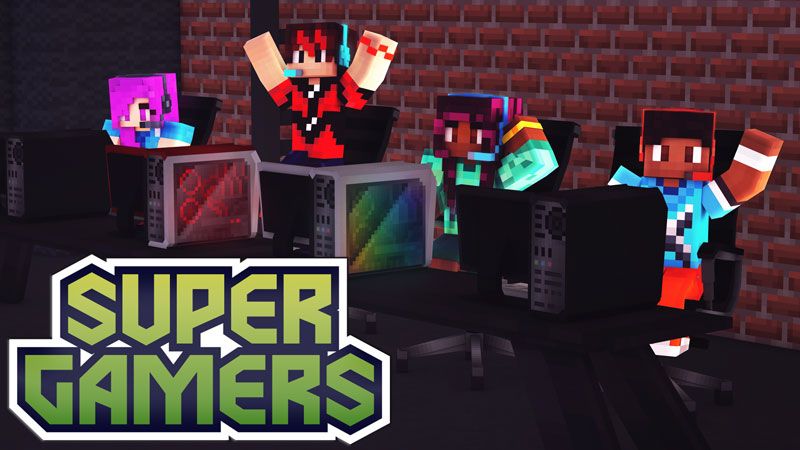 Super Gamers on the Minecraft Marketplace by Blockception