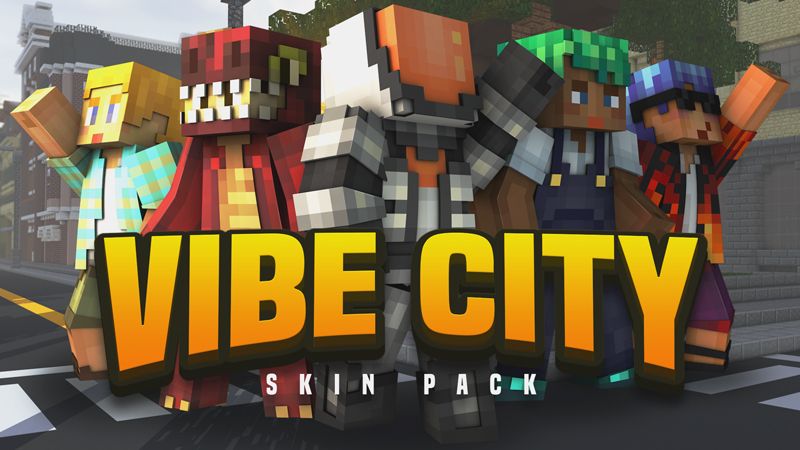 Vibe City Skin Pack on the Minecraft Marketplace by Blockception