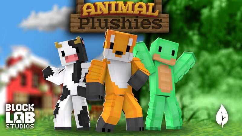 Animal Plushies on the Minecraft Marketplace by BLOCKLAB Studios