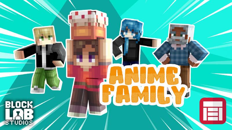 Anime Family on the Minecraft Marketplace by BLOCKLAB Studios