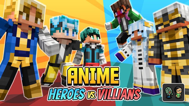 Anime Heroes Vs. Villians on the Minecraft Marketplace by BLOCKLAB Studios