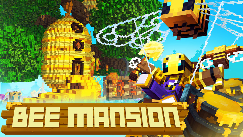 Bee Mansion on the Minecraft Marketplace by BLOCKLAB Studios