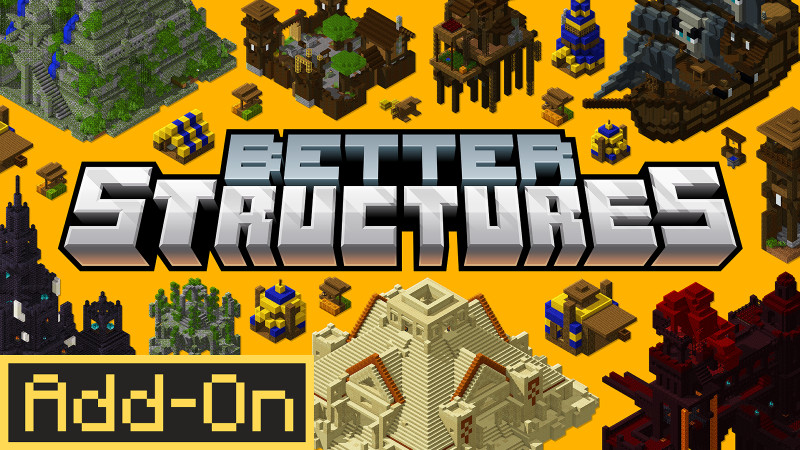 Better Structures Add-On on the Minecraft Marketplace by BLOCKLAB Studios