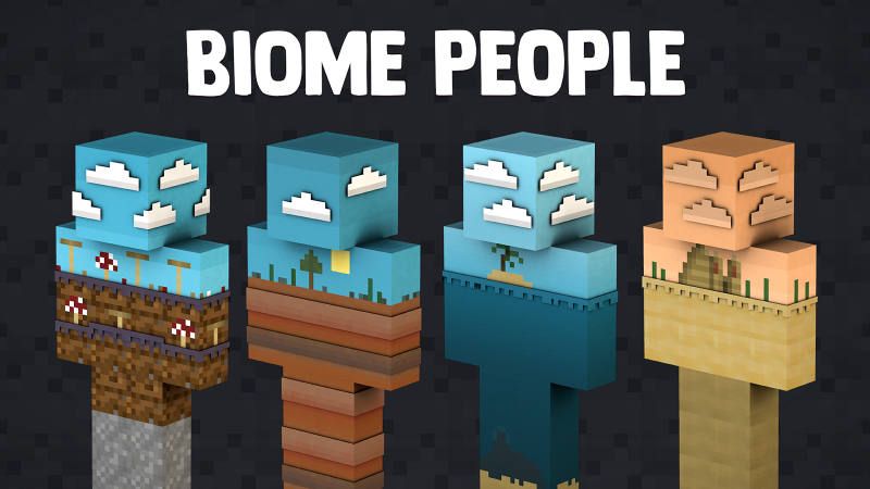 Biome People on the Minecraft Marketplace by BLOCKLAB Studios