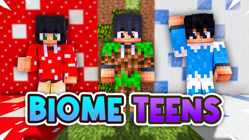 Biome Teens on the Minecraft Marketplace by BLOCKLAB Studios