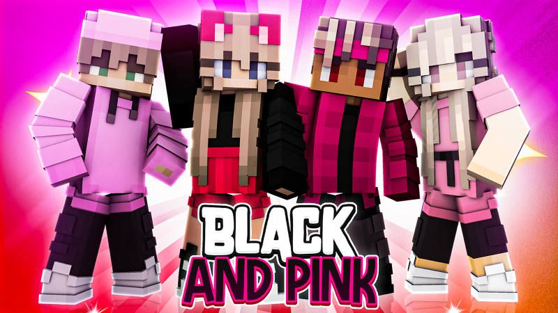 Black and Pink on the Minecraft Marketplace by BLOCKLAB Studios