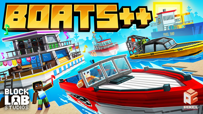 Boats++ [DX] on the Minecraft Marketplace by BLOCKLAB Studios