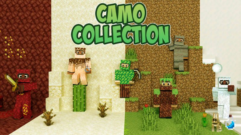 Camo Collection on the Minecraft Marketplace by BLOCKLAB Studios