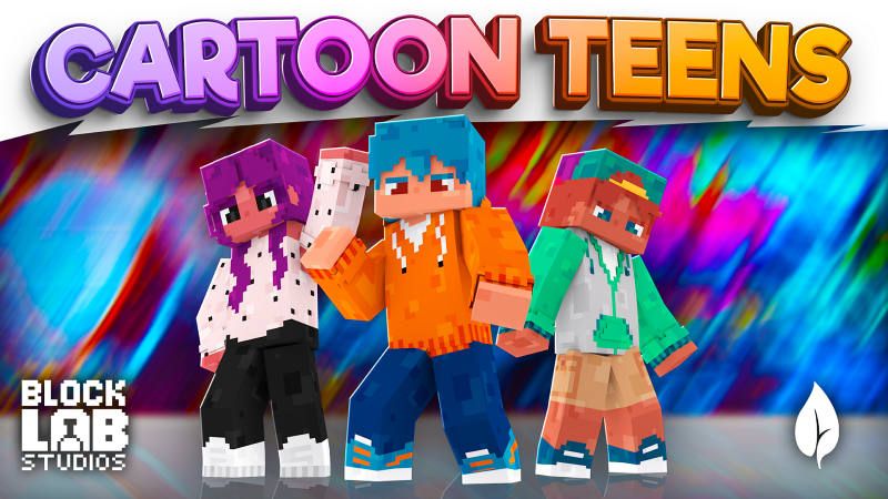 Cartoon Teens on the Minecraft Marketplace by BLOCKLAB Studios