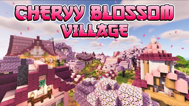 Cherry Blossom Village on the Minecraft Marketplace by BLOCKLAB Studios