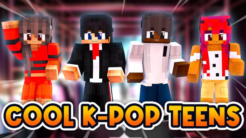 Cool K-pop Teens on the Minecraft Marketplace by BLOCKLAB Studios