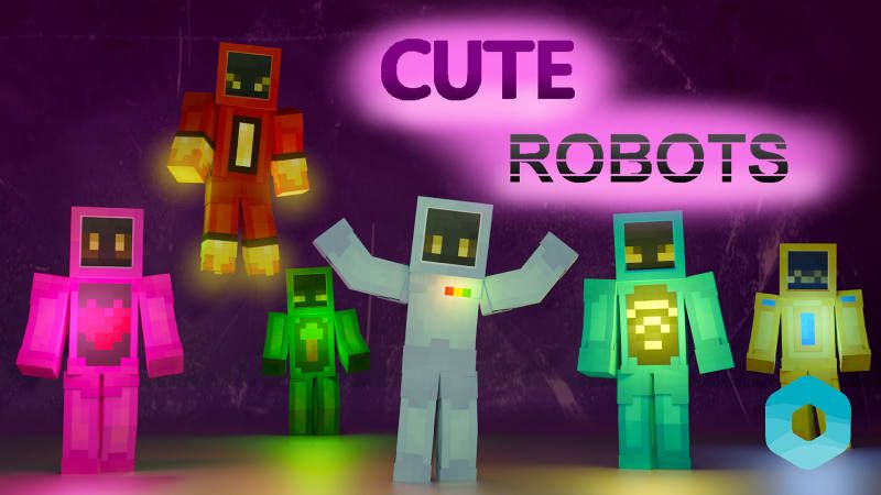 Cute Robots on the Minecraft Marketplace by BLOCKLAB Studios