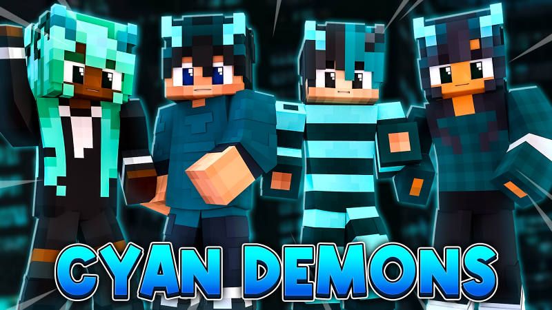 Cyan Demons on the Minecraft Marketplace by BLOCKLAB Studios