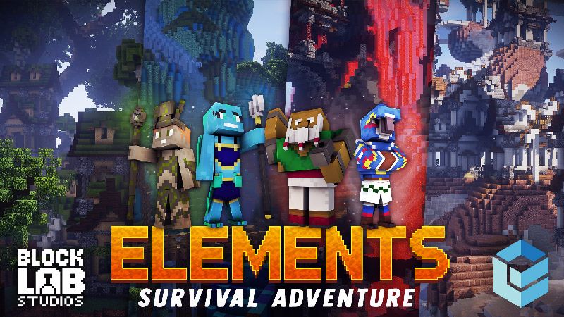 Elements: Survival Adventure on the Minecraft Marketplace by BLOCKLAB Studios