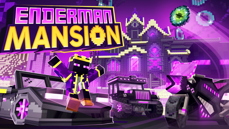 Enderman Mansion on the Minecraft Marketplace by BLOCKLAB Studios