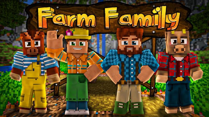 Farm Family on the Minecraft Marketplace by BLOCKLAB Studios