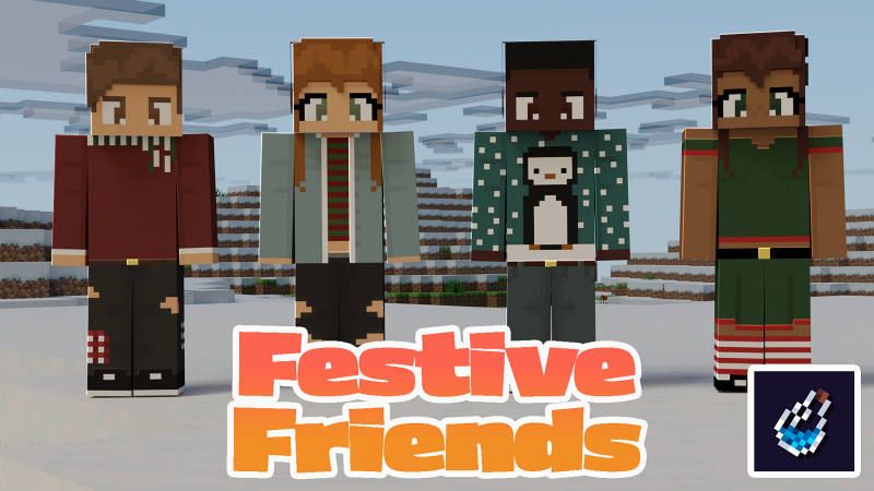 Festive Friends on the Minecraft Marketplace by BLOCKLAB Studios