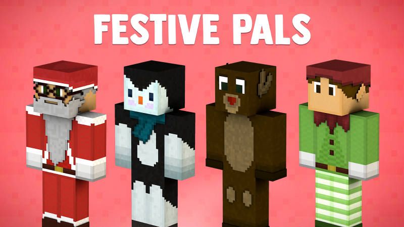 Festive Pals on the Minecraft Marketplace by BLOCKLAB Studios