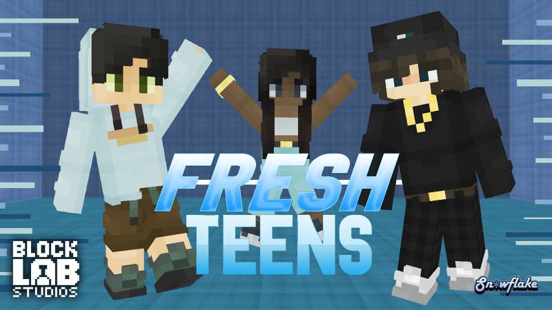 Fresh Fashion Teens on the Minecraft Marketplace by BLOCKLAB Studios