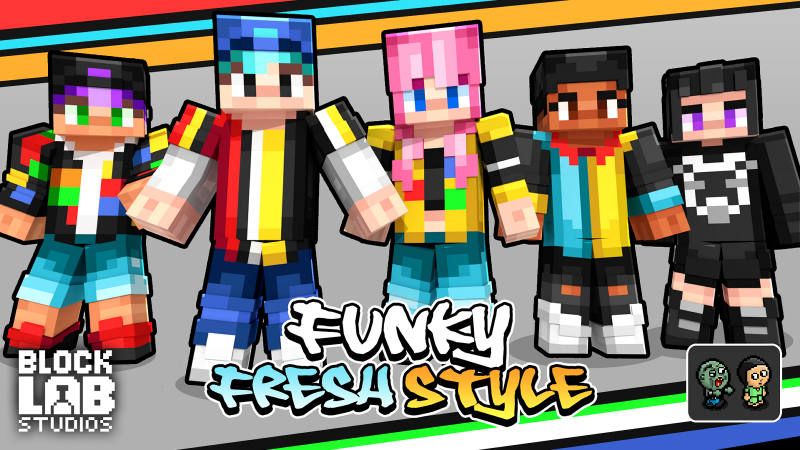 Funky Fresh Style on the Minecraft Marketplace by BLOCKLAB Studios