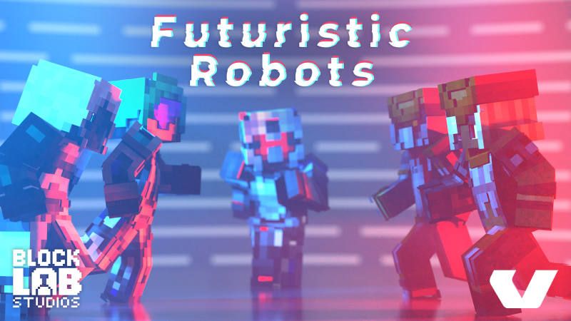 Futuristic Robots on the Minecraft Marketplace by BLOCKLAB Studios